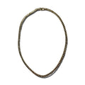 Vintage Heavy Gold Necklace, Vintage Curb Chain, 2-Way Necklace/Bracelet, Gold