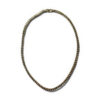 Vintage Heavy Gold Necklace, Vintage Curb Chain, 2-Way Necklace/Bracelet, Gold