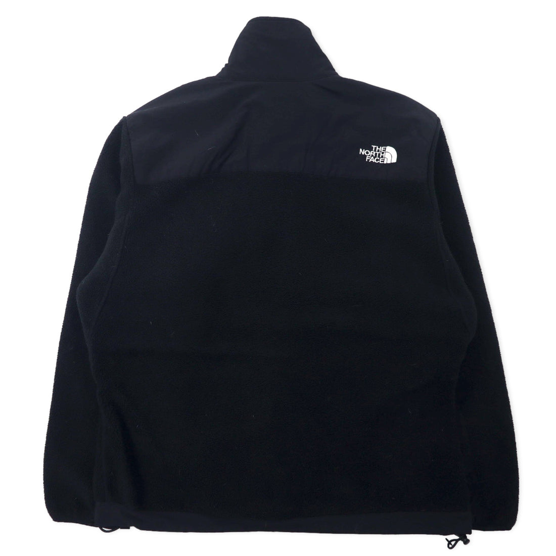 THE NORTH FACE Denali Jacket POLARTEC Fleece S Black Polyester Logo Embroidery