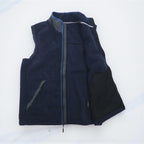 THE NORTH FACE シェルパ フリース ベスト M ネイビー ポリエステル スタンドカラー