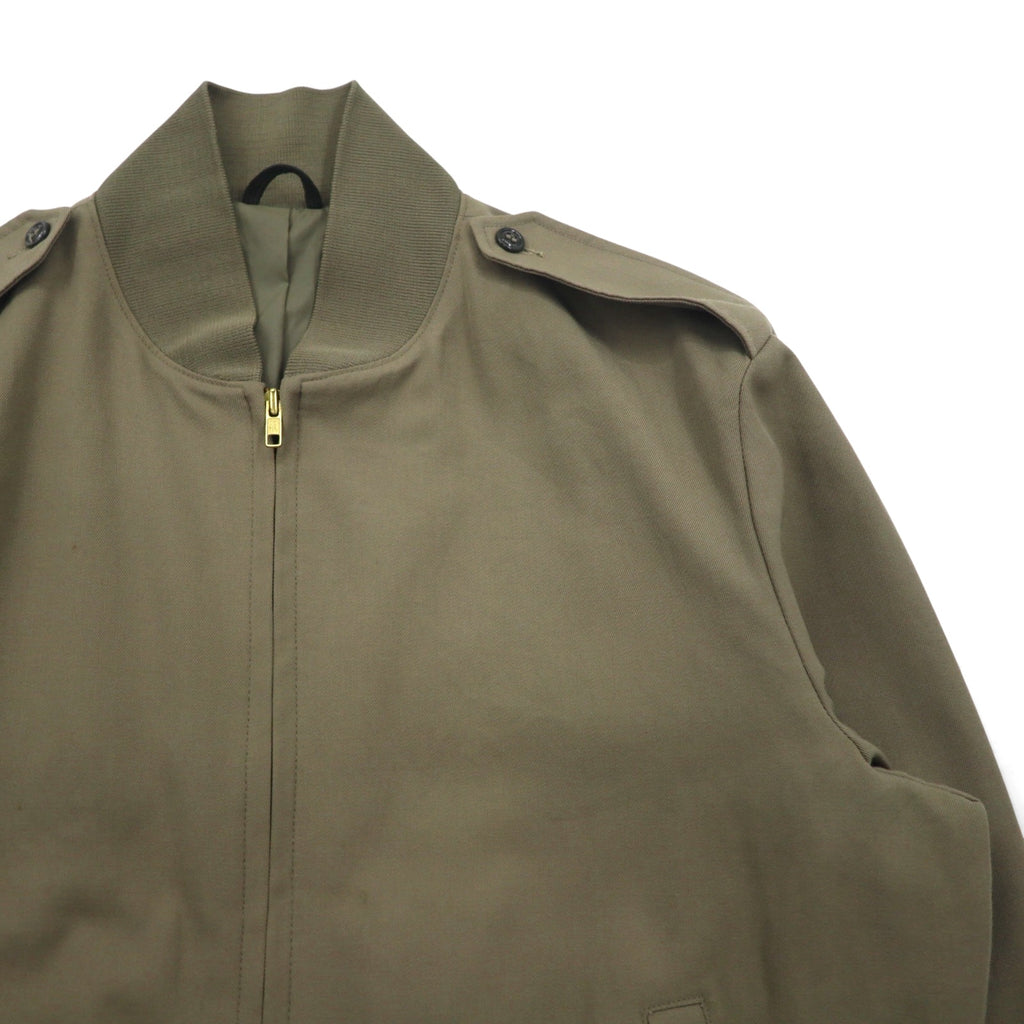 USMC 80年代 アメリカ海軍 PEWTER 2246 タンカージャケット フライトジャケット XL カーキ ウール ミリタリー THE MARINE SHOP