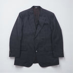 Ralph Lauren 80年代 USA製 UNION MADE 2B テーラードジャケット ブレザー XL チェック POLO UNIVERSITY CLUB 羊毛 Rich's Executive Shop ACTWUタグ