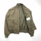 USMC 80年代 アメリカ海軍 PEWTER 2246 タンカージャケット フライトジャケット XL カーキ ウール ミリタリー THE MARINE SHOP