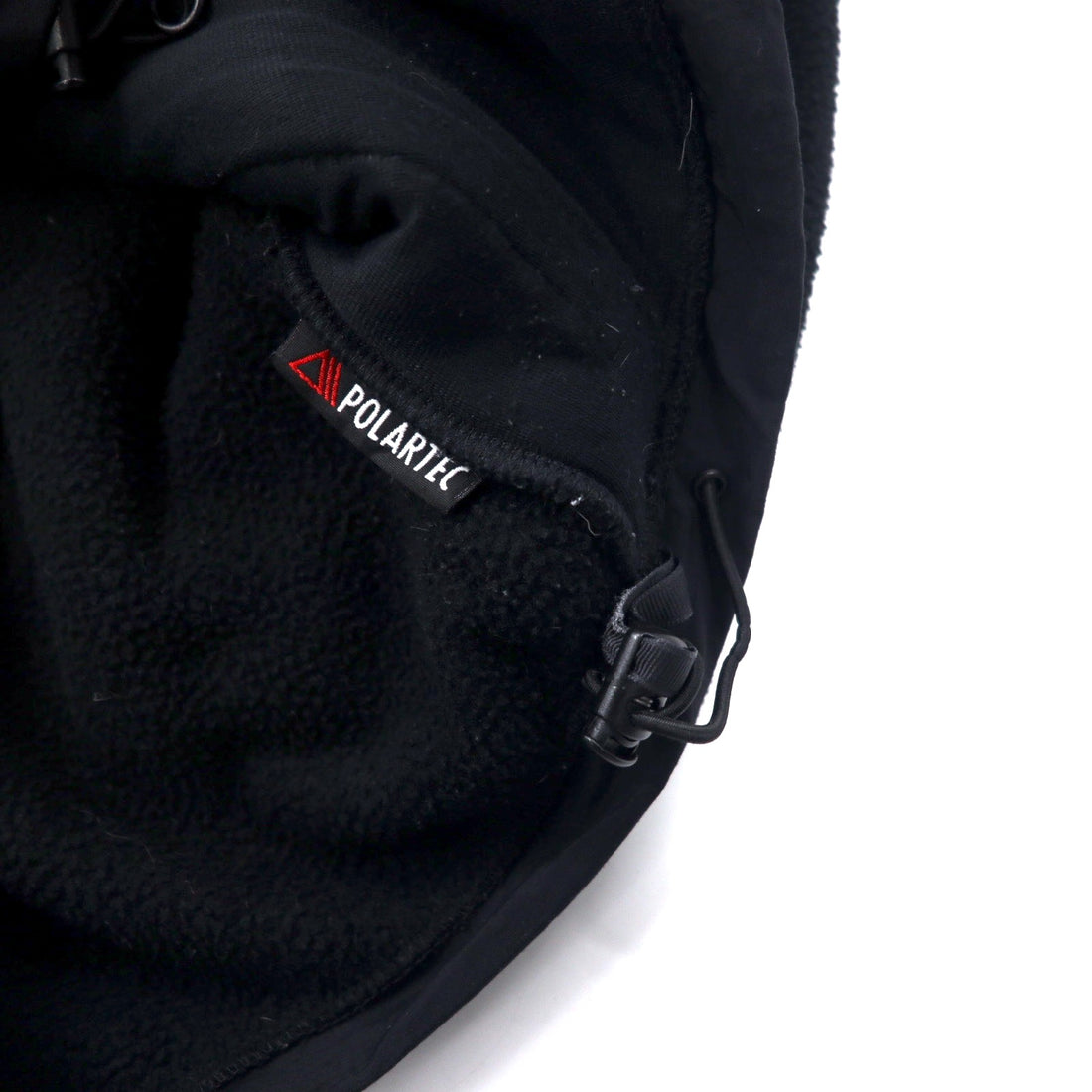 THE NORTH FACE Denali Jacket POLARTEC Fleece S Black Polyester Logo Embroidery