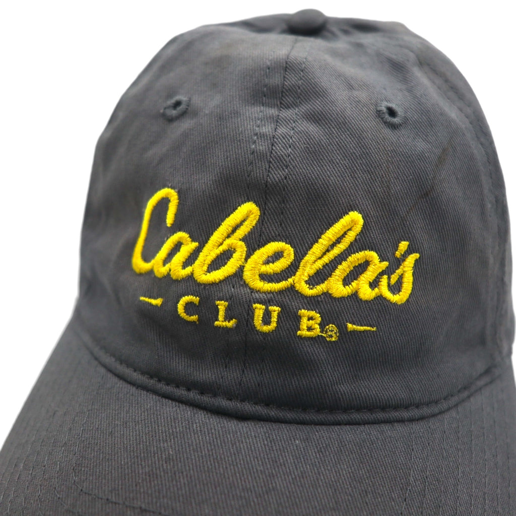 Cabela's Outdoor Baseball Cap FREE Belt Grey Cotton