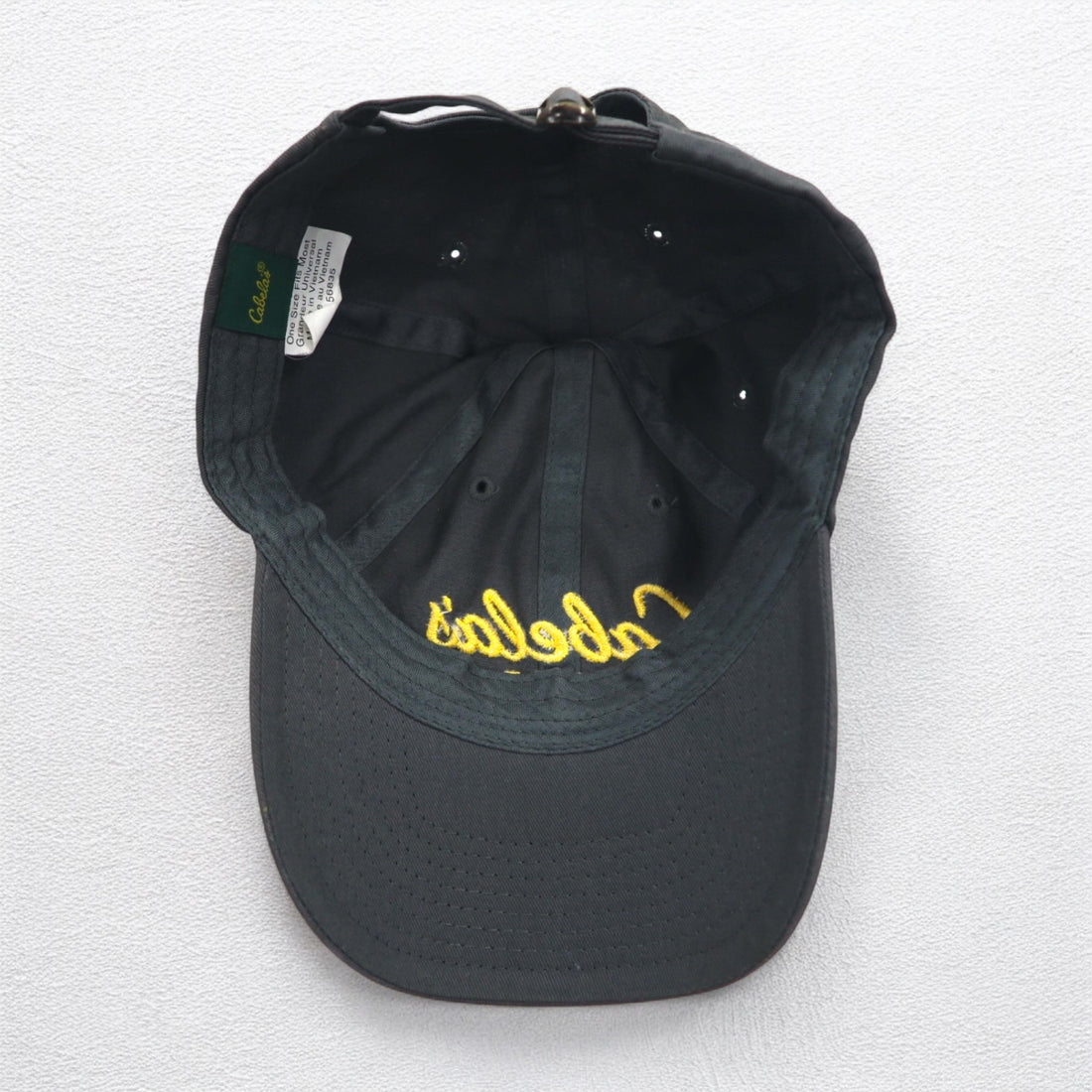 Cabela's Outdoor Baseball Cap FREE Belt Grey Cotton