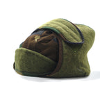 US ARMY 80s US Military Flight Cap Helmet Liner Cap M-65 Khaki Camouflage Military