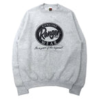 日本然リトテ-古着オンライン-FRUIT OF THE LOOM 90年代 BEST プリント スウェット L グレー コットン 裏起毛 Ranger BOAT-Fruit of the Loom 90's Best Print Sweatshirt L Gray Cotton Brushed Lining Ranger Boat
