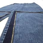 Sean John Double Knee Baggy Denim Pants Jeans L Indigo Wide
