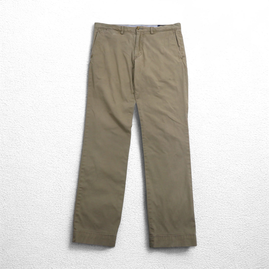 POLO RALPH LAUREN Polo Chino Stretch Slim Fit Chino Pants L Beige Cotton