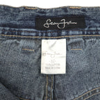 Sean John Double Knee Baggy Denim Pants Jeans L Indigo Wide