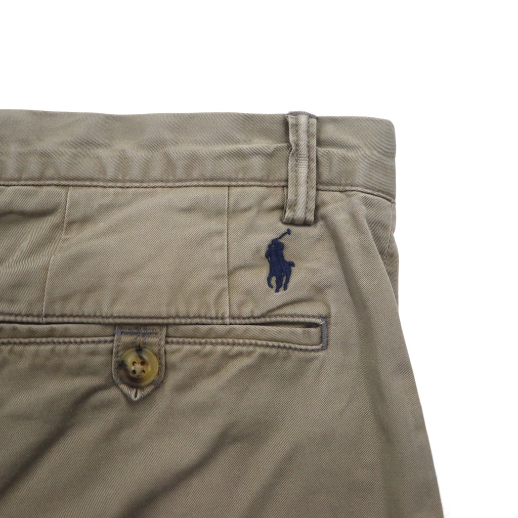 POLO RALPH LAUREN Polo Chino Stretch Slim Fit Chino Pants L Beige Cotton