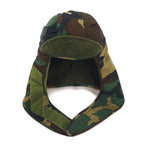 US ARMY 80s US Military Flight Cap Helmet Liner Cap M-65 Khaki Camouflage Military