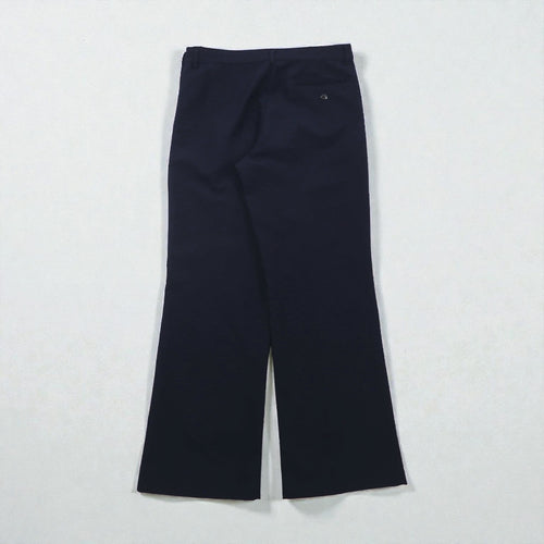 90s Vintage French Navy Sailor Pants, Military Trousers, Size L, Center Press,