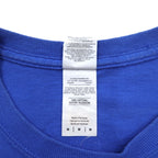 GILDAN カレッジプリント ロングスリーブTシャツ ロンT M ブルー WHITTIER WOLVERINES ホンジュラス製