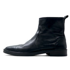 日本然リトテ-古着オンライン-COACH サイドジップ ブーツ 26cm ブラック レザー JEREMY F0044 / H11-COACH Side Zip Boots US8 Black Leather JEREMY F0044 / H11