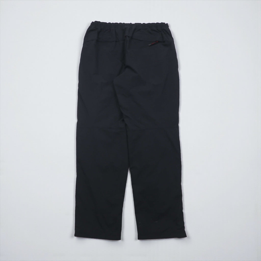 POLO SPORT ( RALPH LAUREN ) 90年代 ワイド ナイロン トラックパンツ ジャージ XL ブラック 裾ジップ スリット