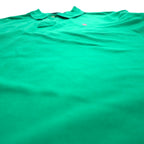 POLO RALPH LAUREN Polo shirt L Green Cotton Pique Small pony embroidery