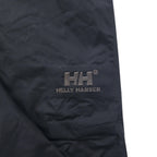 HELLY HANSEN Outdoor Rain Pants, Cargo L, Black, Waterproof, Zippered Hem, Slit, TECH WATERPLOOF NB 58482