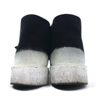 Clarks 70th Anniversary Model 221 Desert Boots Made in Portugal, 26.5cm, Black Suede Leather, Paint, Custom Design 22SP-I