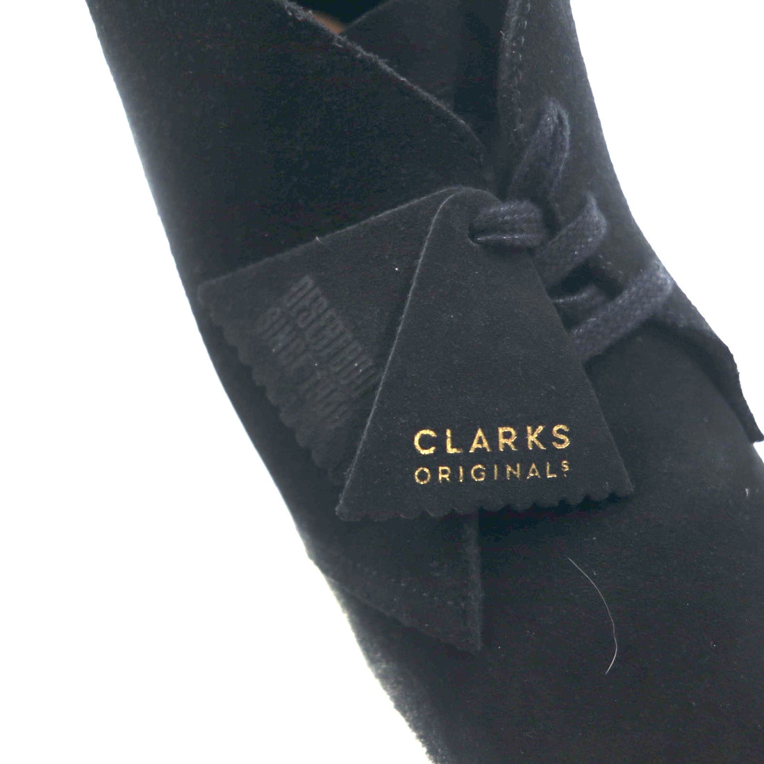 Clarks 70th Anniversary Model 221 Desert Boots Made in Portugal, 26.5cm, Black Suede Leather, Paint, Custom Design 22SP-I