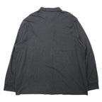 POLO RALPH LAUREN 長袖 ポロシャツ XXL カーキ コットン CLASSIC FIT スモールポニー刺繍 ビッグサイズ