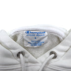 Champion リバースウィーブ REVERSE WEAVE プルオーバー パーカー S ホワイト 青単タグ 復刻