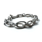 Vintage Silver Chain Bracelet トグル ダブルチェーン ブレスレット シルバー 925