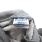 Champion Reverse Weave Pullover Hoodie L Gray Blue Single Tag Reprint Made in Honduras