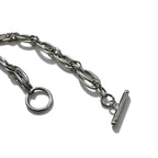 Vintage Silver Chain Bracelet トグル ダブルチェーン ブレスレット シルバー 925