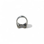 Rogues Horseshoe Ring, Size 21, 925 Silver, Star Design