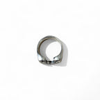 Rogues Horseshoe Ring, Size 21, 925 Silver, Star Design