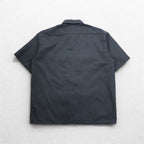 Dickies Short Sleeve Work Shirt, XL, Grey, Double Pocket, American Company, One Point Embroidery, GRAVELY