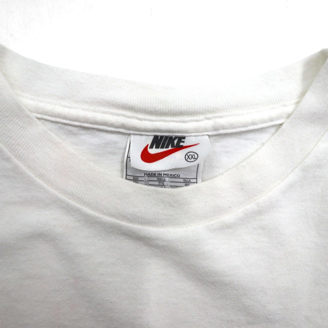 NIKE 90s Basketball Print T-Shirt 2XL White ARIZONA BASKETBALL Made in Mexico
