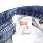 Wrangler Painter Denim Pants, XL, Indigo Blue, Oversized, Carpenter 94LS0VD, Mexico Game