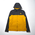 THE NORTH FACE Surgent Block Fullzip Jacket, Softshell, Size L, Yellow, Two-Tone, Thumbholes, International Standards NF0A2V4SUPS