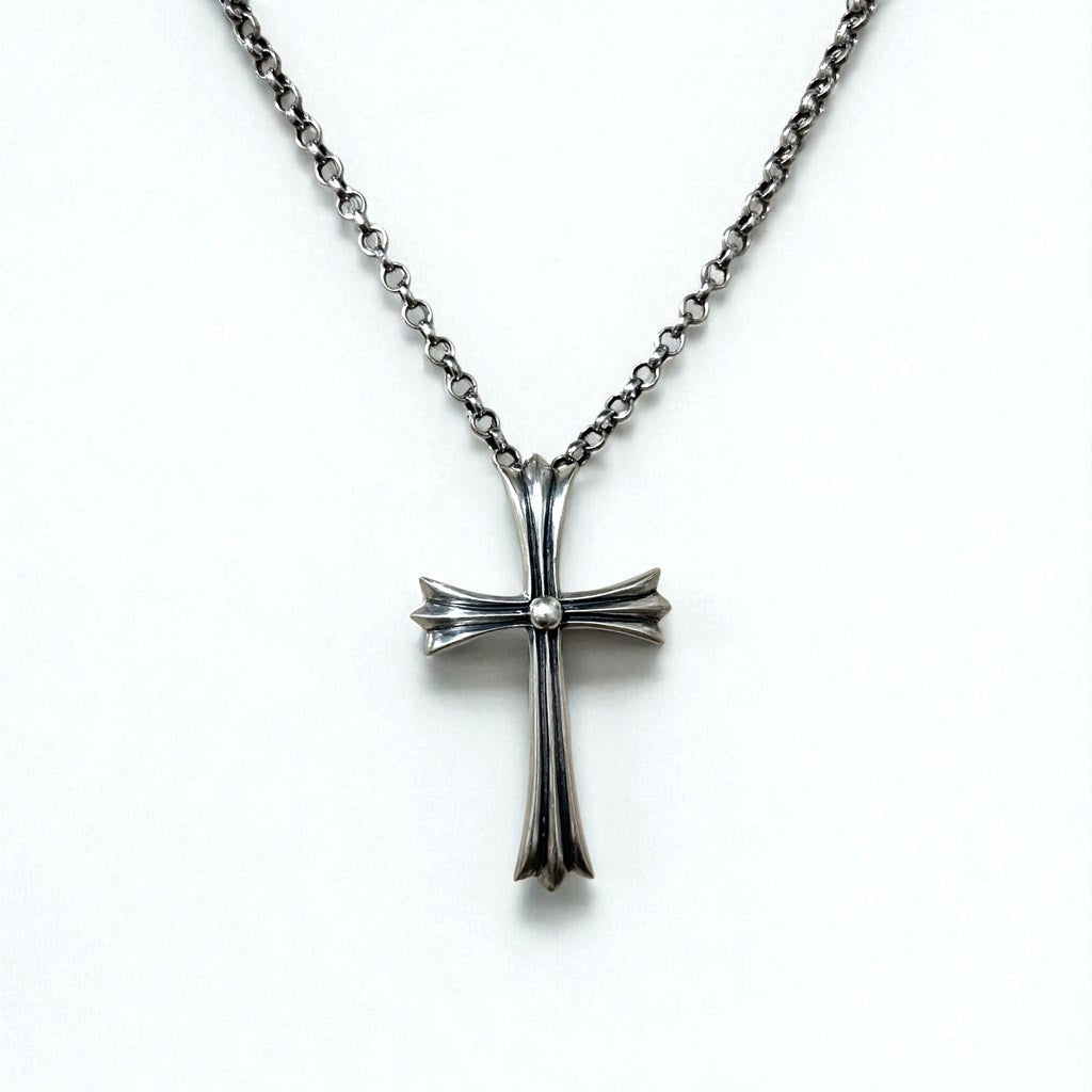 M'S COLLECTION クロス 十字架 ネックレス ペンダント シルバー STERLING