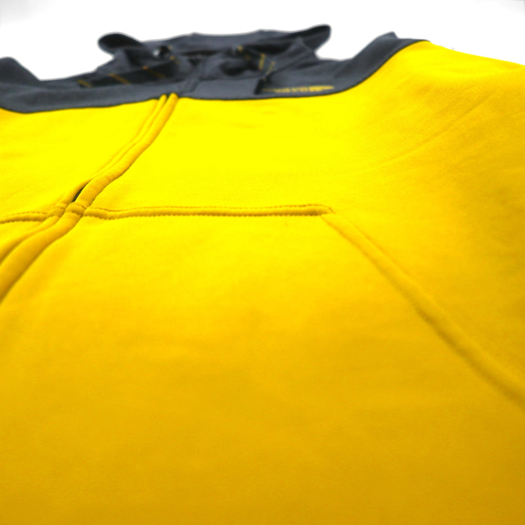 THE NORTH FACE Surgent Block Fullzip Jacket, Softshell, Size L, Yellow, Two-Tone, Thumbholes, International Standards NF0A2V4SUPS