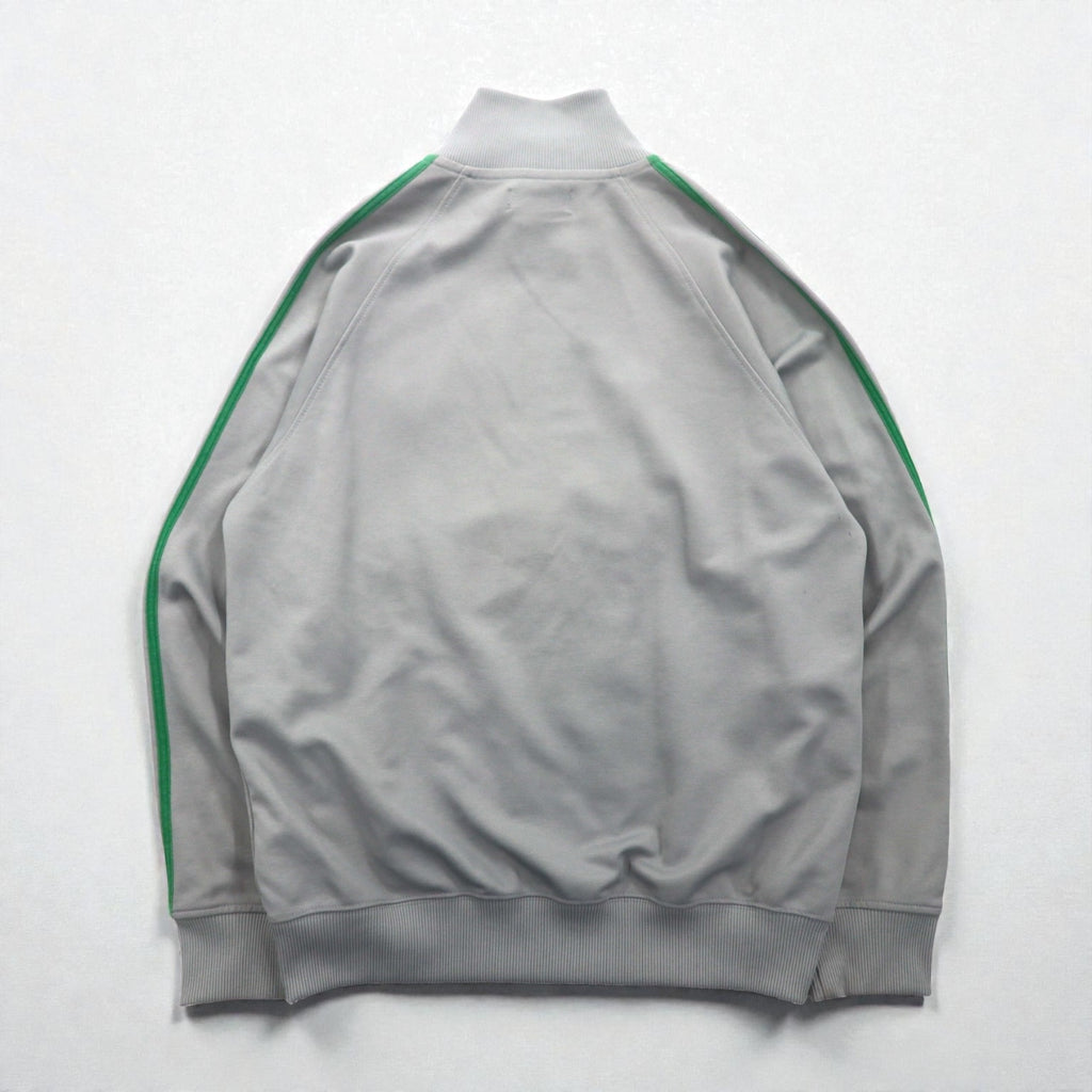 FRED PERRY 80年代 スタンドカラー トラックジャケット ジャージ S グレー フルジップ ハイネック