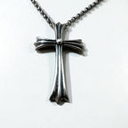 M'S COLLECTION クロス 十字架 ネックレス ペンダント シルバー STERLING