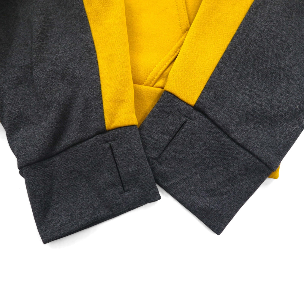THE NORTH FACE Surgent Block Fullzip Jacket, Softshell, Size L, Yellow, Two-Tone, Thumbholes, International Standards NF0A2V4SUPS