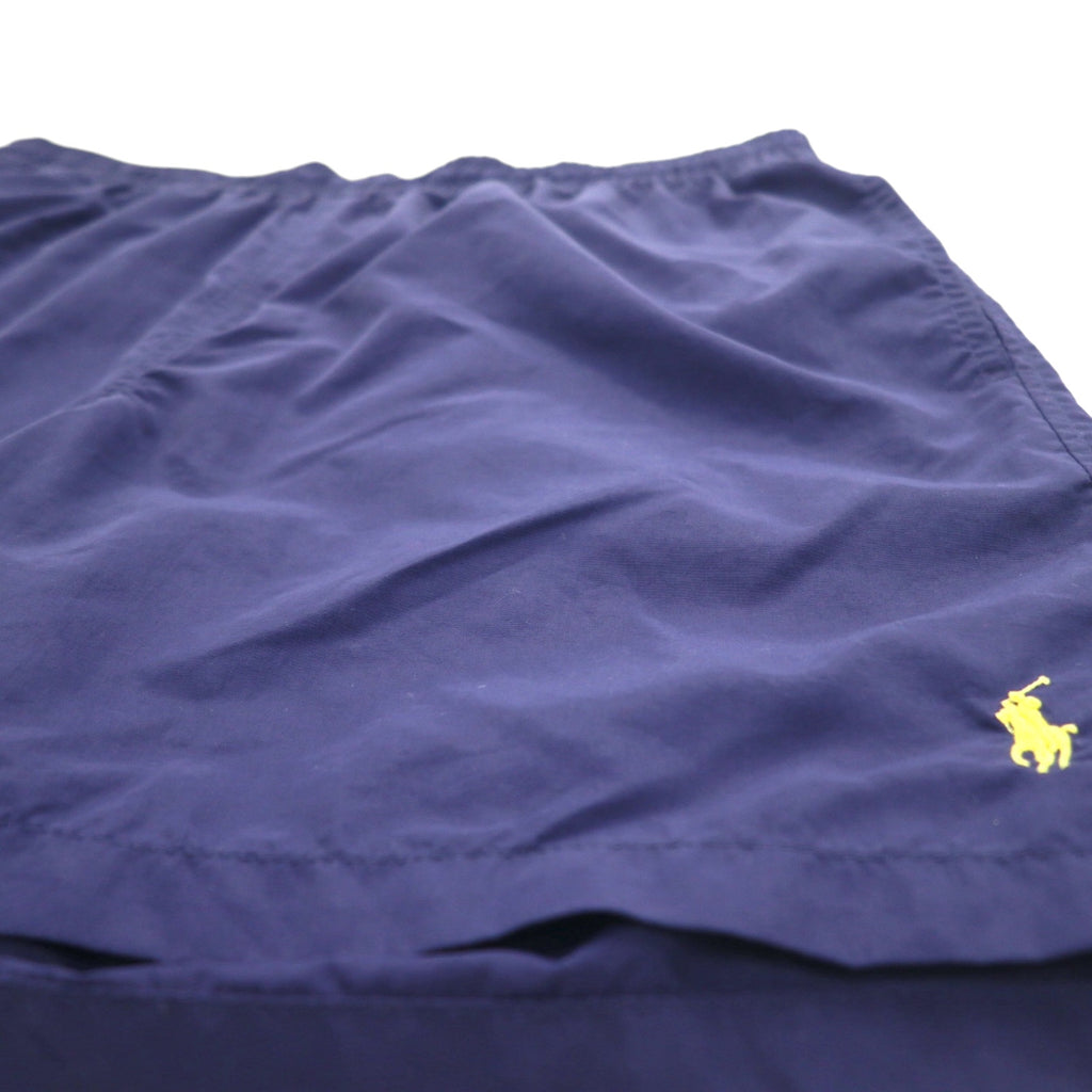 Polo by Ralph Lauren 90年代 水陸両用 ショートパンツ スイムショーツ L ネイビー ナイロン スモールポニー刺繍