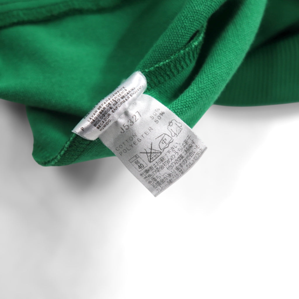FRED PERRY 80s Stand Collar Track Jacket Jersey S Green Full Zip High Neck