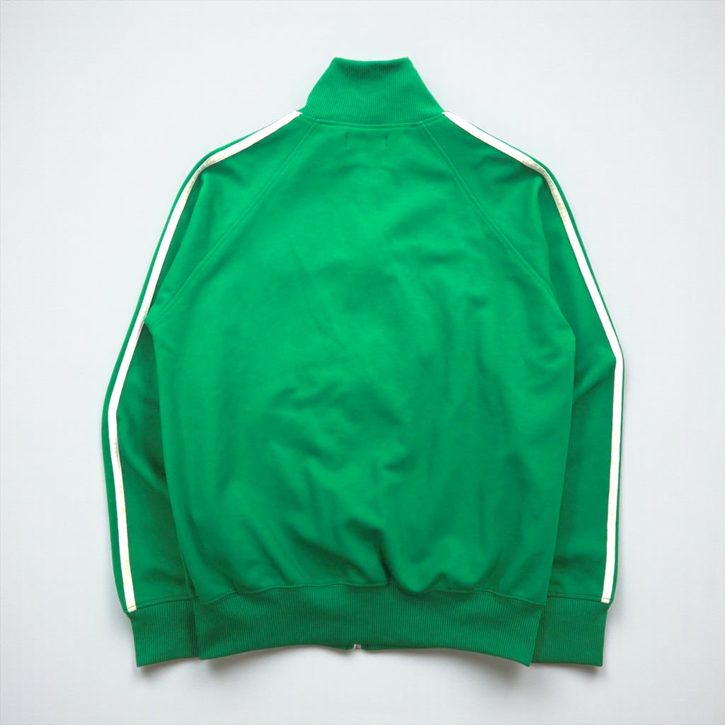 FRED PERRY 80s Stand Collar Track Jacket Jersey S Green Full Zip High Neck