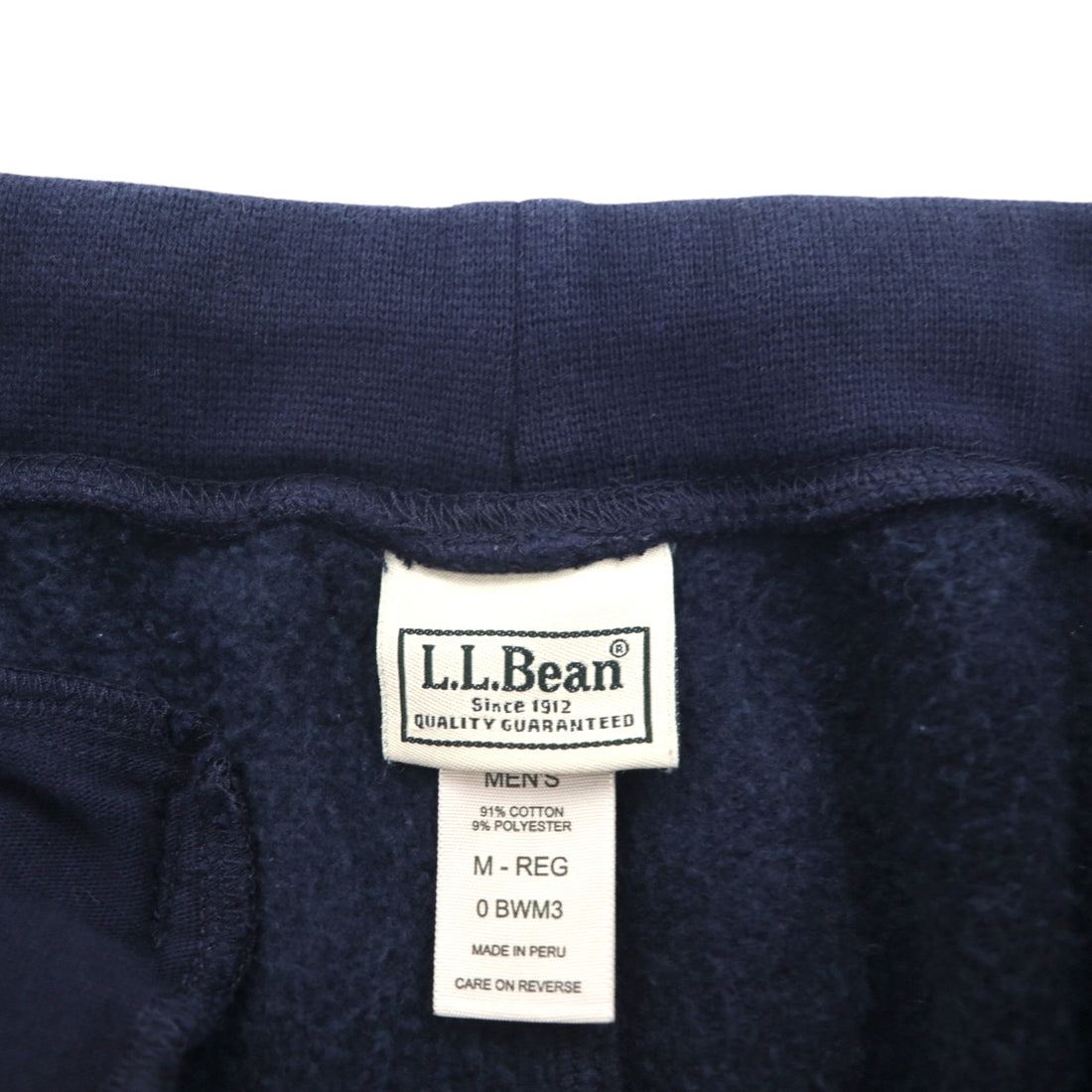 L.L.Bean Sweatpants Jersey M Navy Cotton BWM3