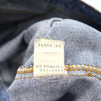 Levi's 90s Made in USA 610 Tapered Denim Jeans, Size M, Indigo Blue, Zipper Fly, 610-0217