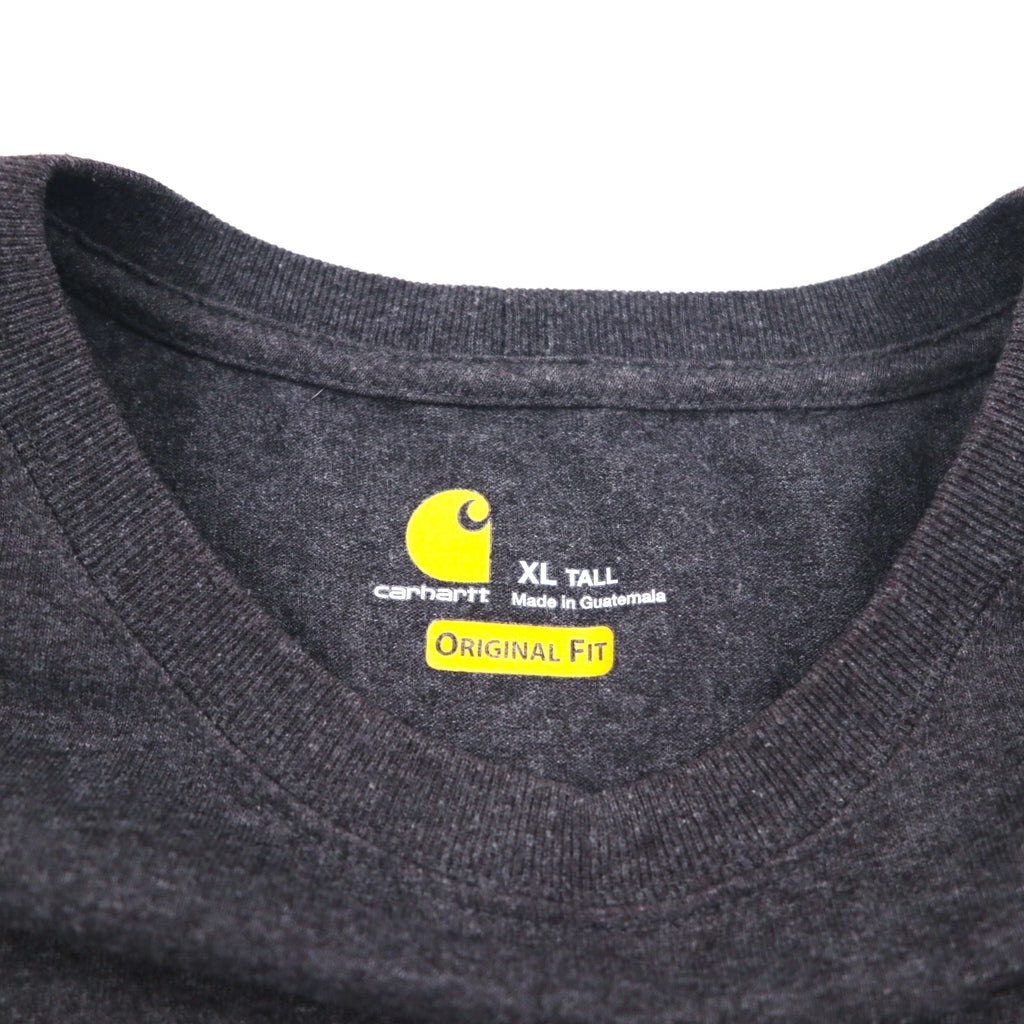 Carhartt Original Fit Pocket T-Shirt Pocket Tee XL Gray Cotton ORIGINAL FIT