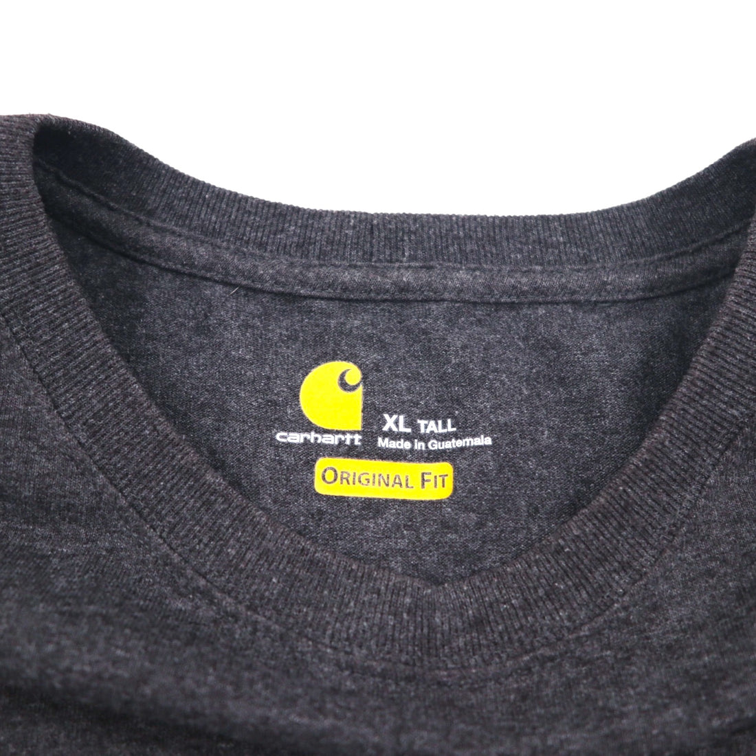 Carhartt Original Fit Pocket T-Shirt Pocket Tee XL Gray Cotton ORIGINAL FIT