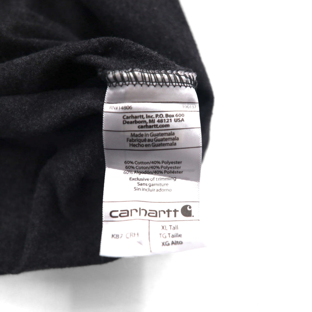 Carhartt Original Fit Pocket T-Shirt Pocket Tee XL Gray Cotton ORIGINAL FIT