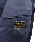 Sears 70年代 PERMA-PREST 紺ブレ 2B テーラードジャケット ブレザー XL ネイビー 金ボタン CLASSIS COLLECTION